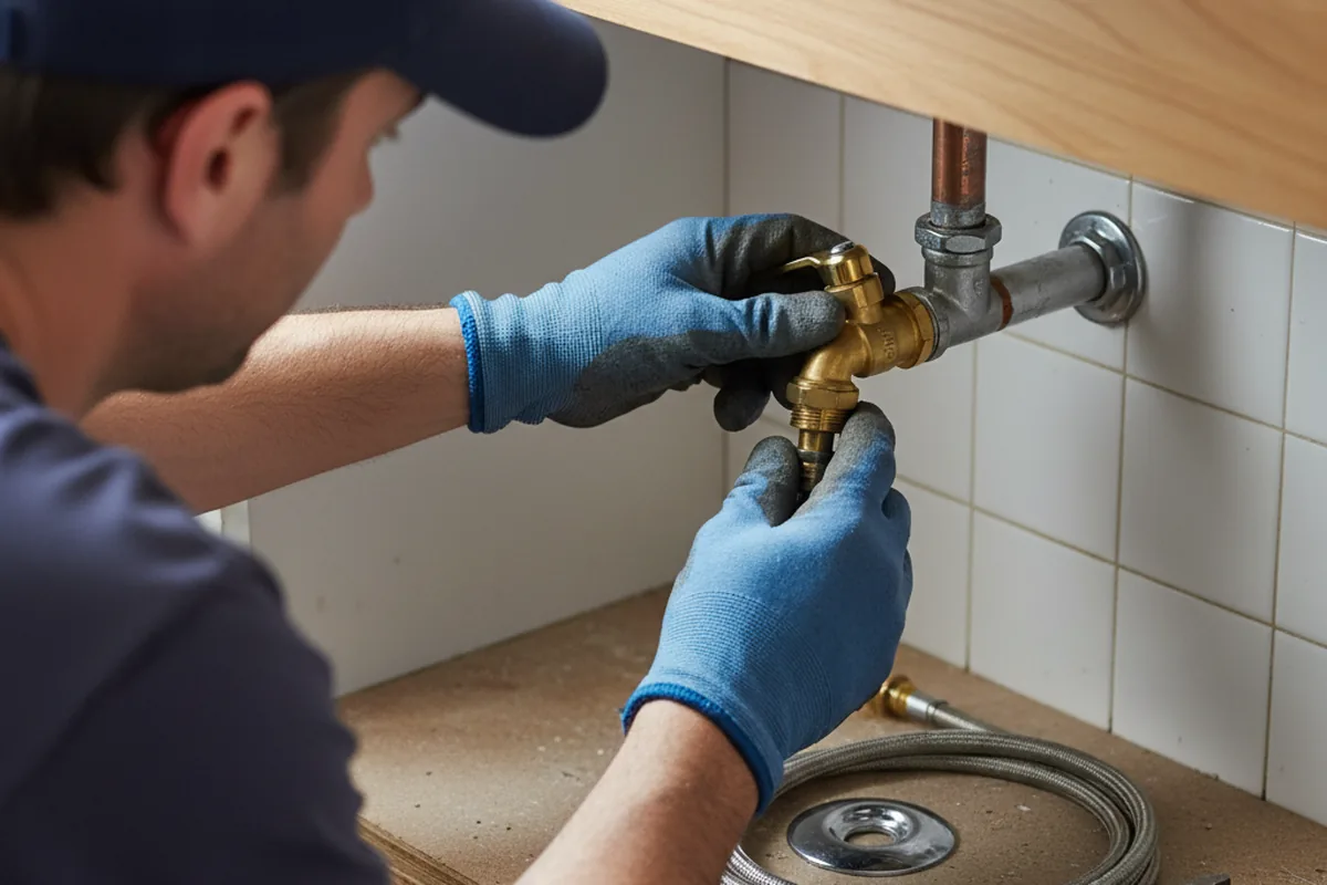 Shutoff valve and fitting work during Repiping in Era